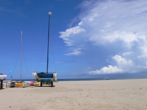 Vacation or work? It's that time of the year -summer internships, research, and job applications are upon us at last. (Mike Rosenberg / Wikimedia Commons)